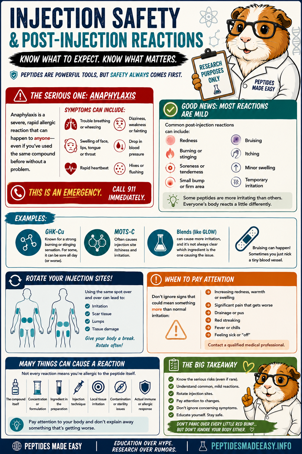 Injection Safety & Post-Injection Reactions
